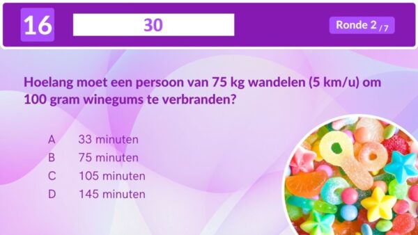 Vraag Snoep Quiz 2